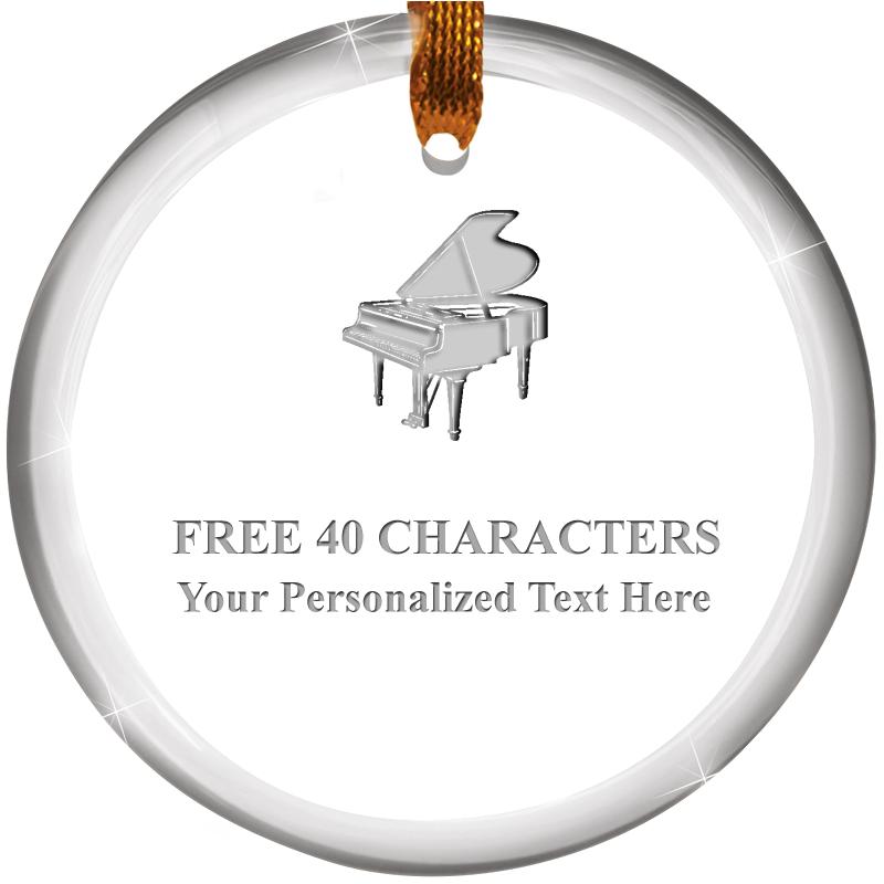 ROUND CRYSTAL ORNAMENT