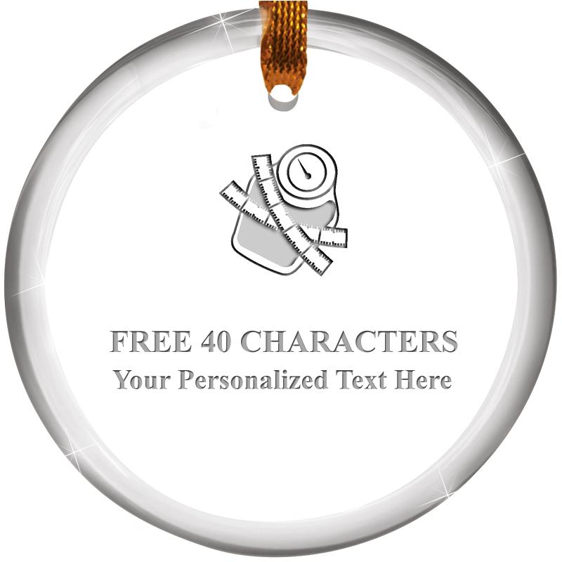 ROUND CRYSTAL ORNAMENT