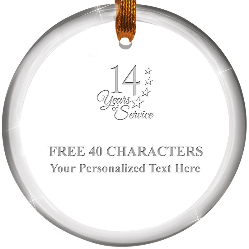 ROUND CRYSTAL ORNAMENT