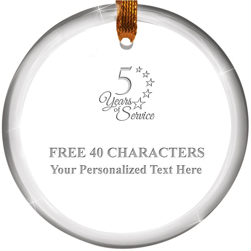 ROUND CRYSTAL ORNAMENT