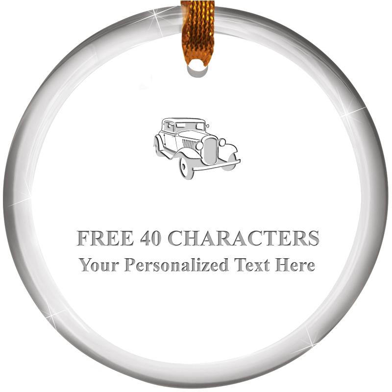 ROUND CRYSTAL ORNAMENT