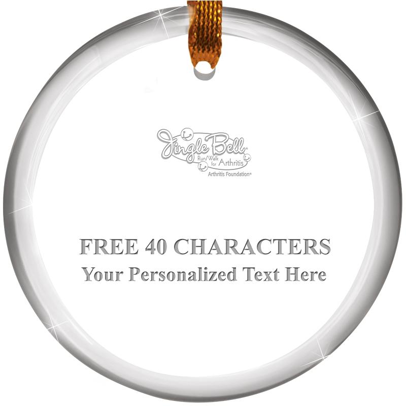 ROUND CRYSTAL ORNAMENT