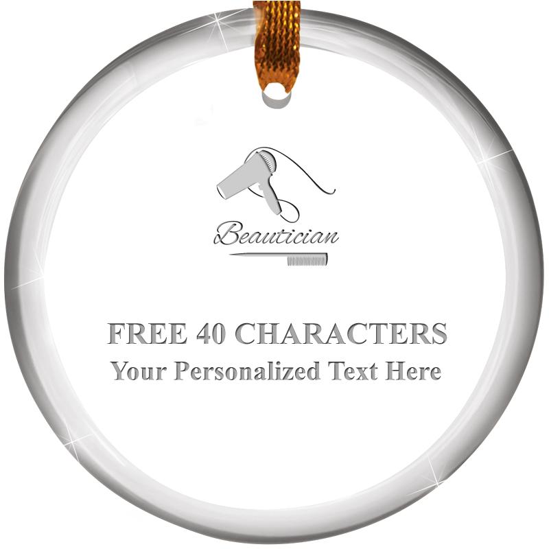 ROUND CRYSTAL ORNAMENT