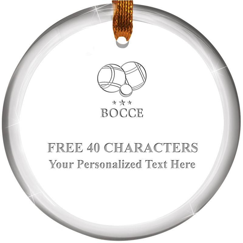 ROUND CRYSTAL ORNAMENT