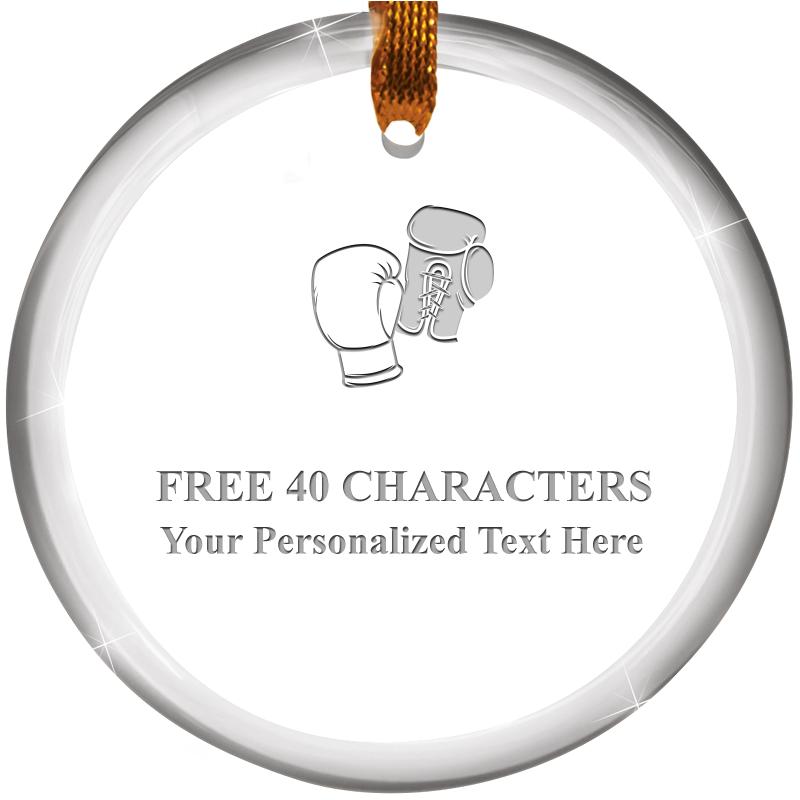 ROUND CRYSTAL ORNAMENT