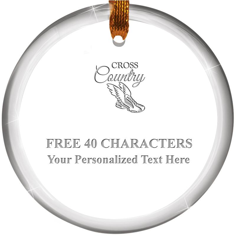 ROUND CRYSTAL ORNAMENT