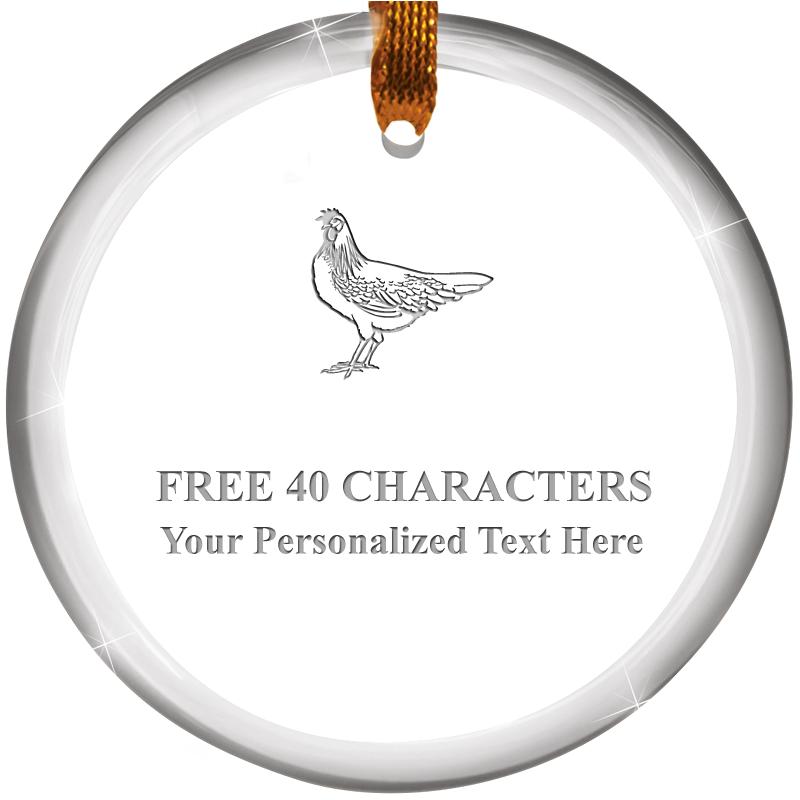 ROUND CRYSTAL ORNAMENT