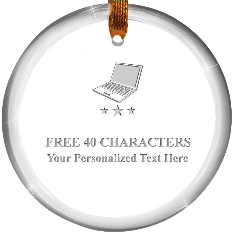 ROUND CRYSTAL ORNAMENT