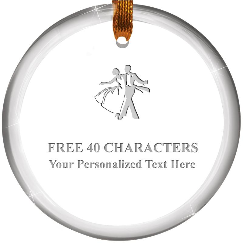 ROUND CRYSTAL ORNAMENT