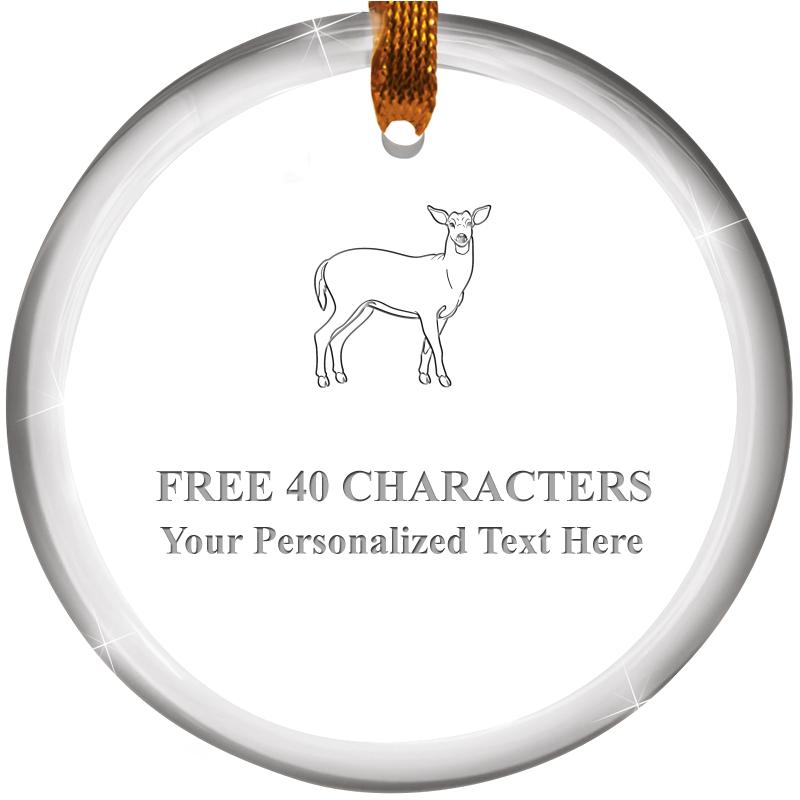 ROUND CRYSTAL ORNAMENT