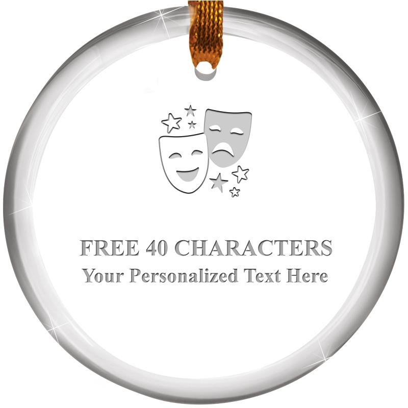 ROUND CRYSTAL ORNAMENT