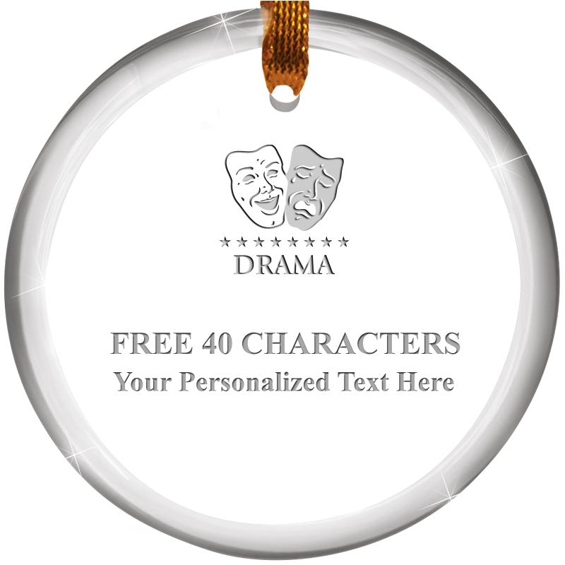 ROUND CRYSTAL ORNAMENT