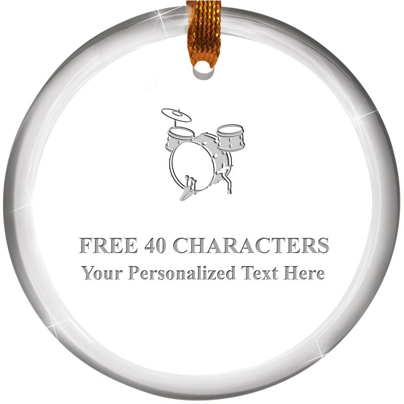 ROUND CRYSTAL ORNAMENT