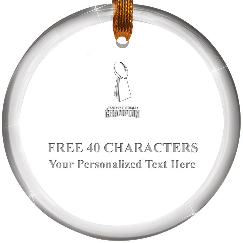 ROUND CRYSTAL ORNAMENT