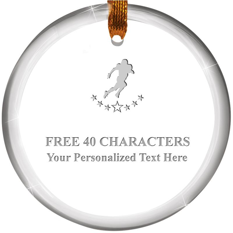 ROUND CRYSTAL ORNAMENT