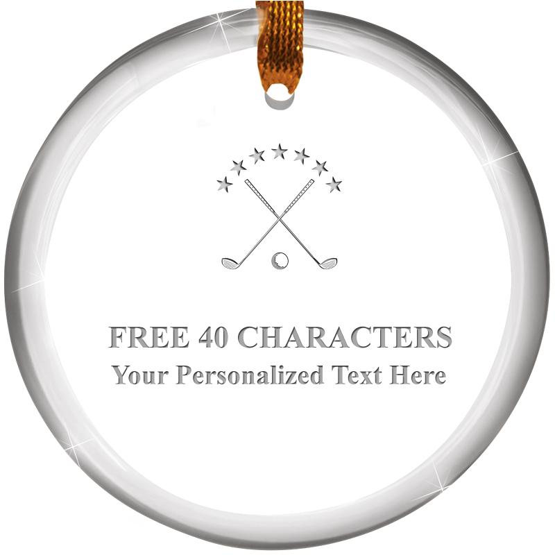 ROUND CRYSTAL ORNAMENT
