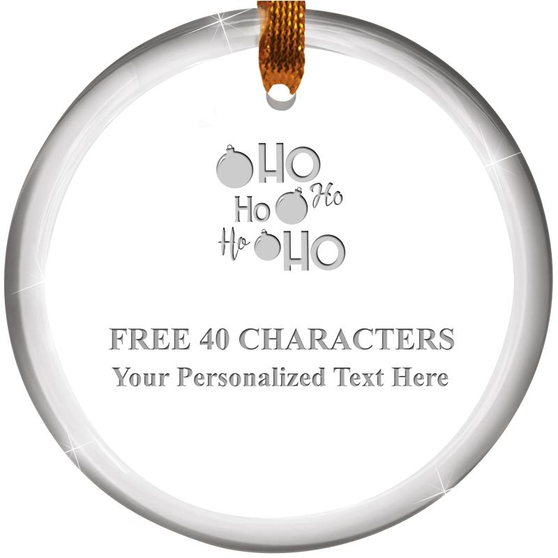 ROUND CRYSTAL ORNAMENT