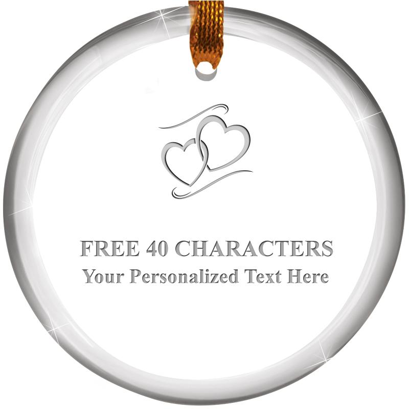 ROUND CRYSTAL ORNAMENT