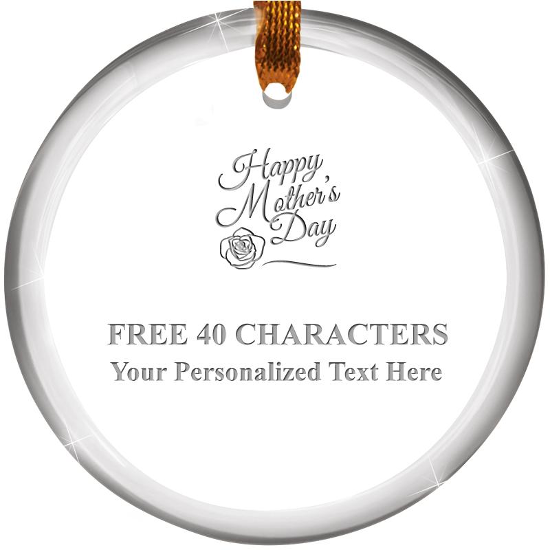 ROUND CRYSTAL ORNAMENT