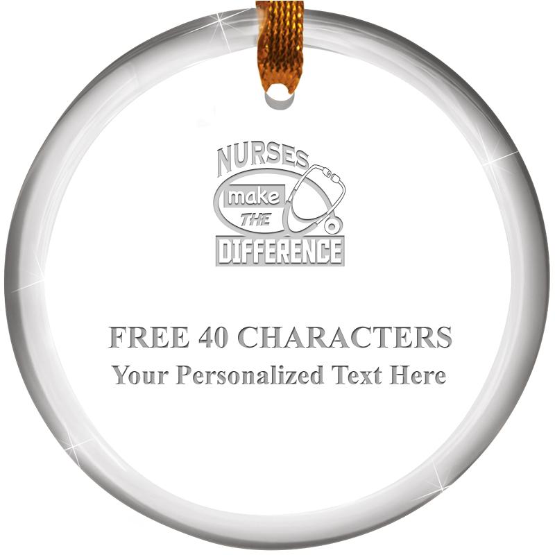 ROUND CRYSTAL ORNAMENT