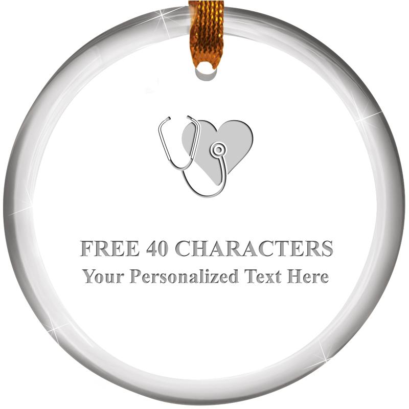 ROUND CRYSTAL ORNAMENT