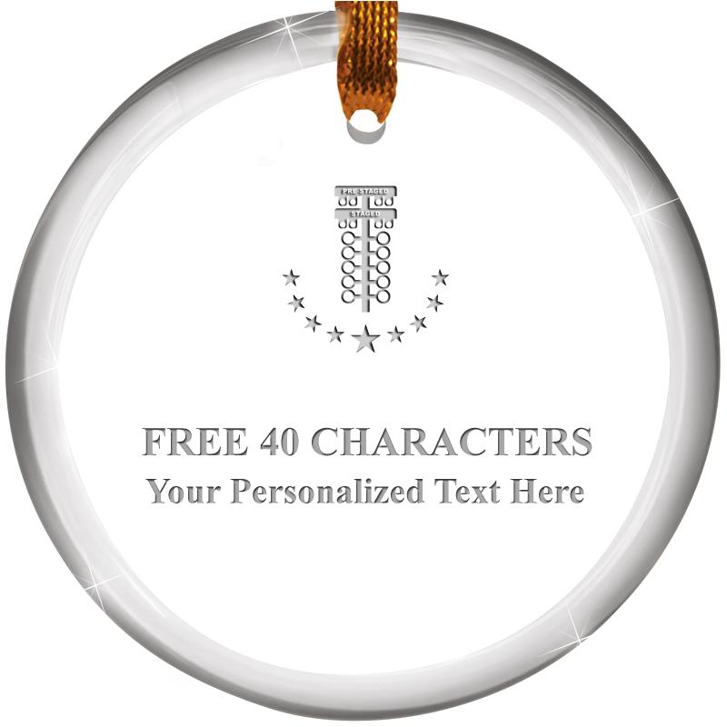 ROUND CRYSTAL ORNAMENT