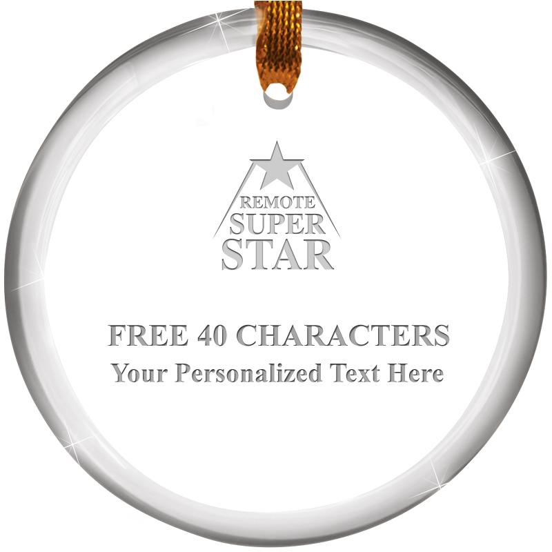 ROUND CRYSTAL ORNAMENT