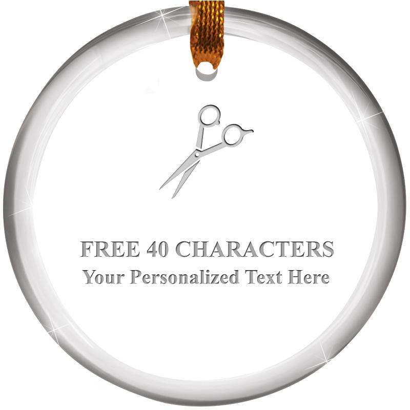 ROUND CRYSTAL ORNAMENT