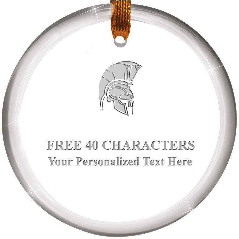 ROUND CRYSTAL ORNAMENT