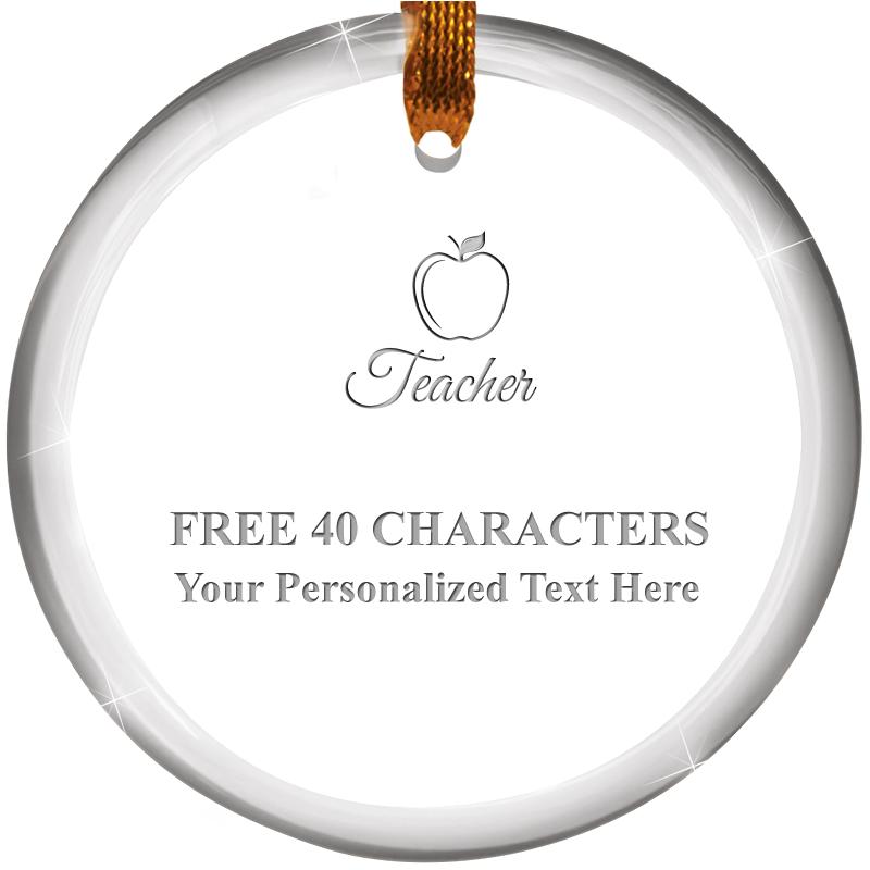 ROUND CRYSTAL ORNAMENT