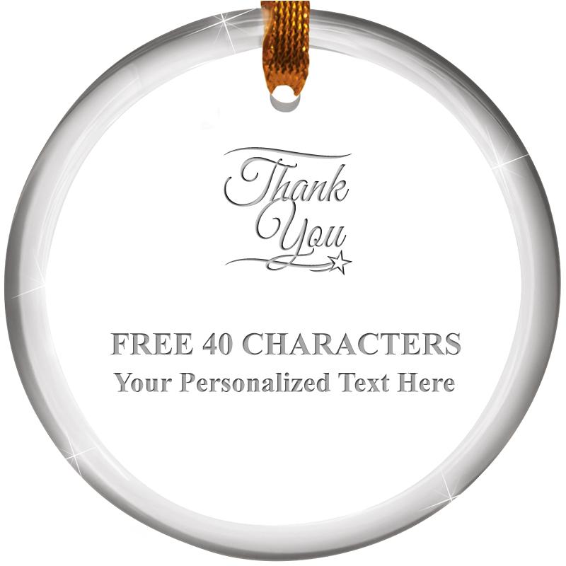 ROUND CRYSTAL ORNAMENT