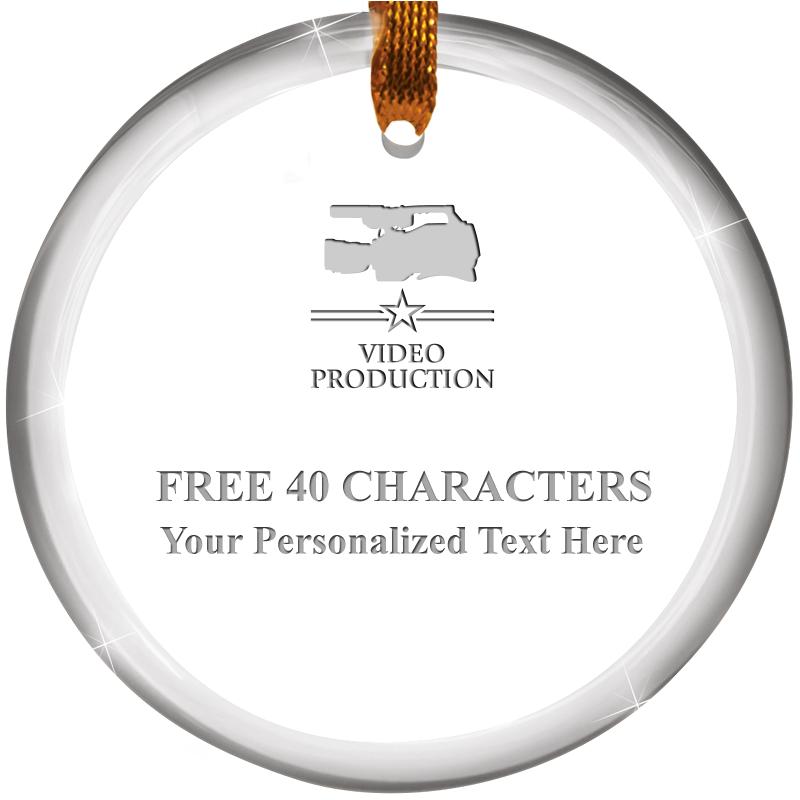 ROUND CRYSTAL ORNAMENT