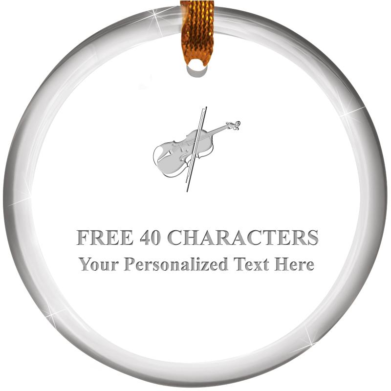 ROUND CRYSTAL ORNAMENT