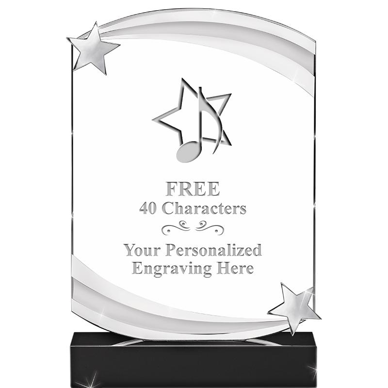 7" NEBULA STAR CRYSTAL AWARD