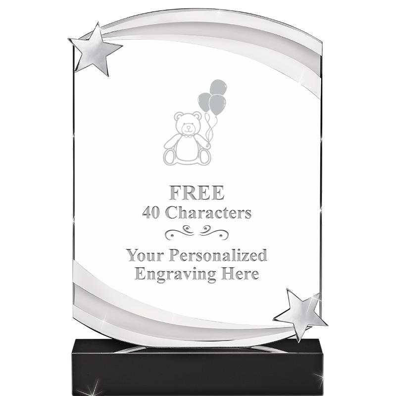 7" NEBULA STAR CRYSTAL AWARD