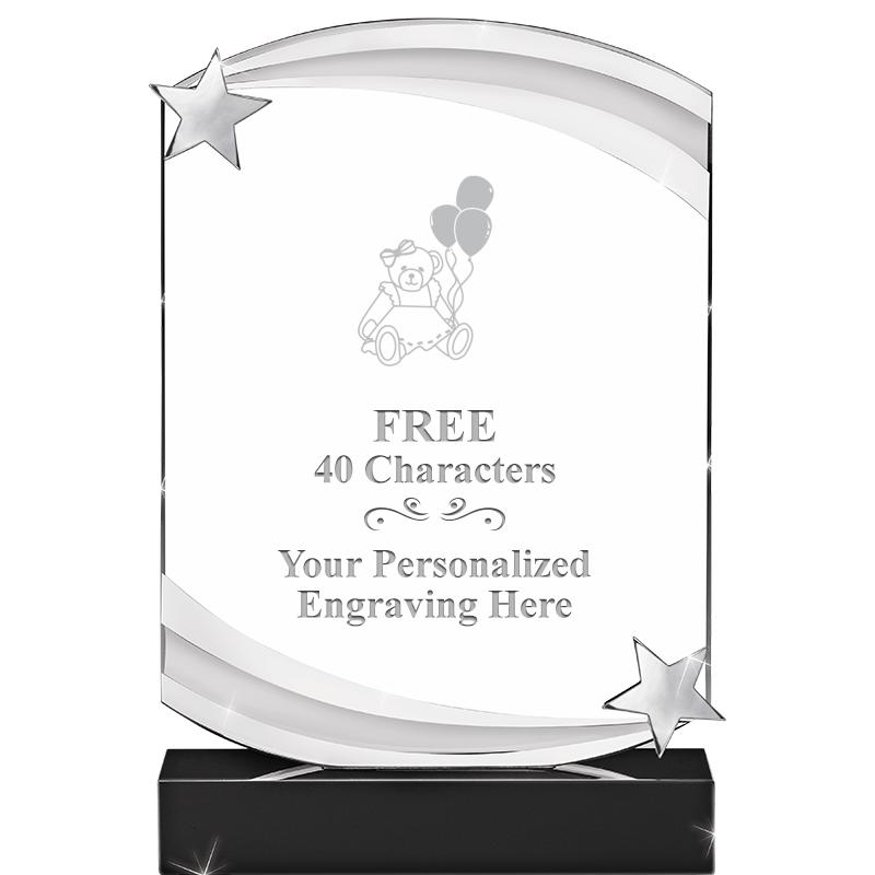 7" NEBULA STAR CRYSTAL AWARD