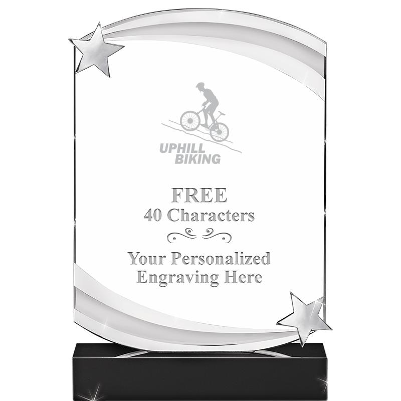 7" NEBULA STAR CRYSTAL AWARD