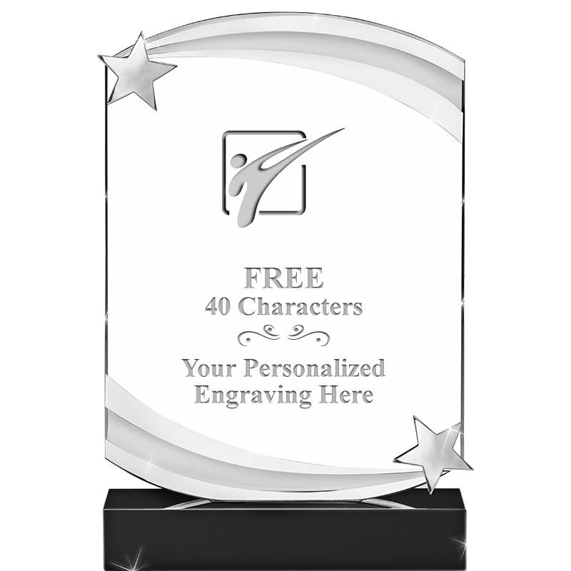 7" NEBULA STAR CRYSTAL AWARD