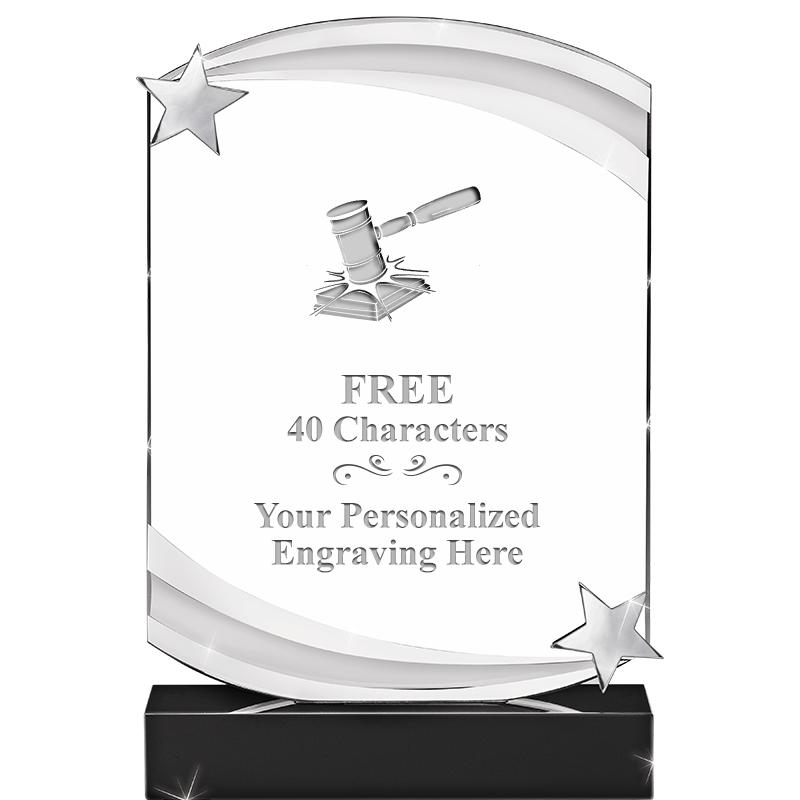 7" NEBULA STAR CRYSTAL AWARD