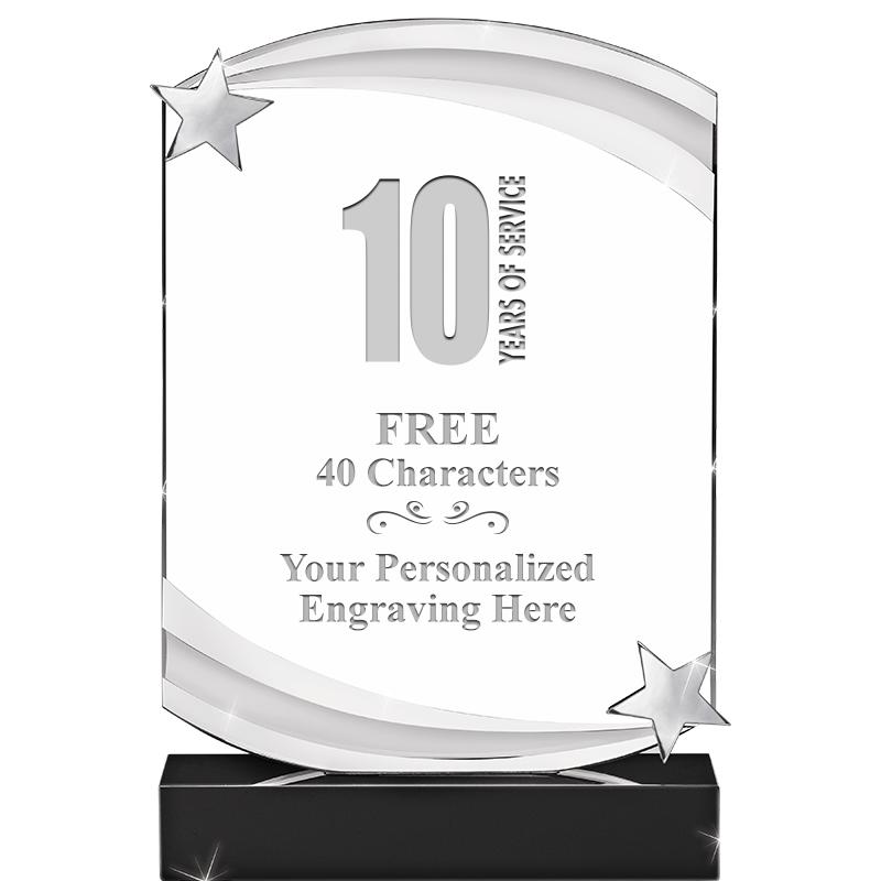 7" NEBULA STAR CRYSTAL AWARD