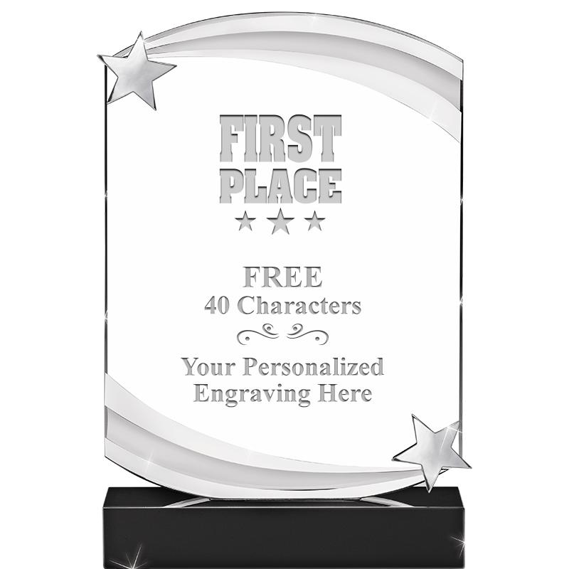 7" NEBULA STAR CRYSTAL AWARD