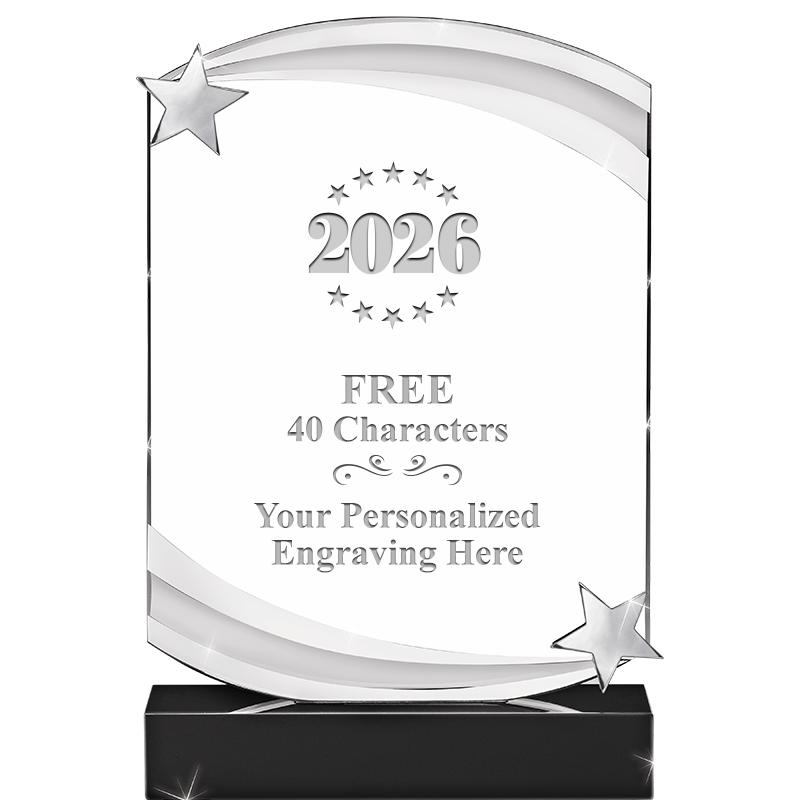 7" NEBULA STAR CRYSTAL AWARD