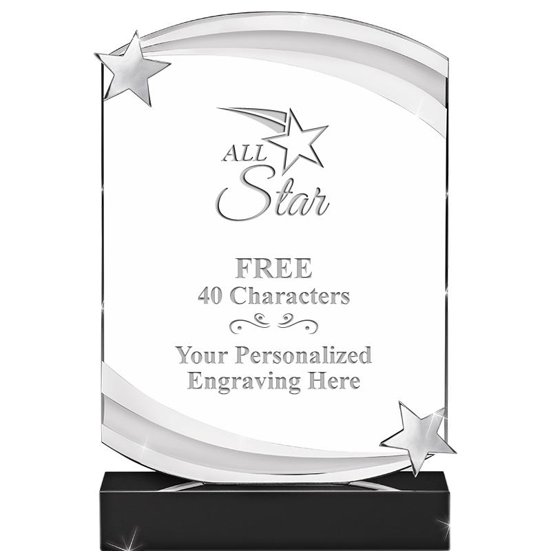 7" NEBULA STAR CRYSTAL AWARD