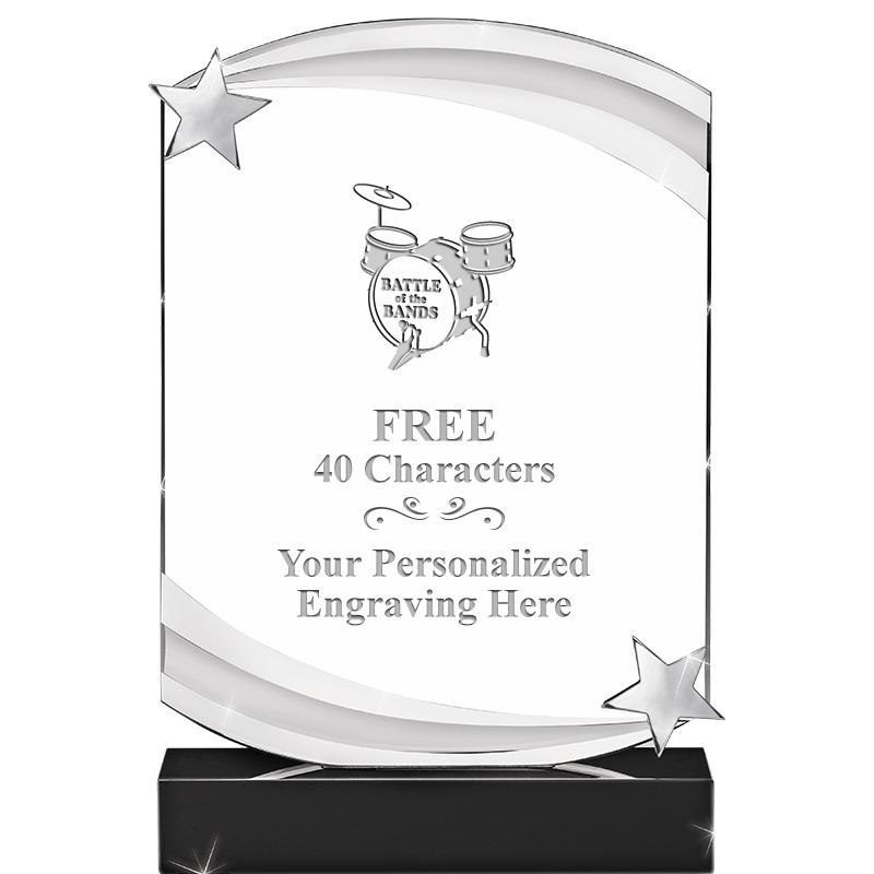 7" NEBULA STAR CRYSTAL AWARD