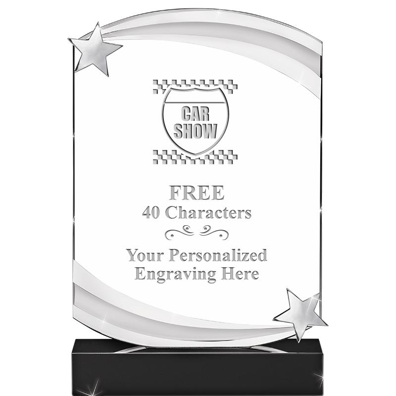 7" NEBULA STAR CRYSTAL AWARD