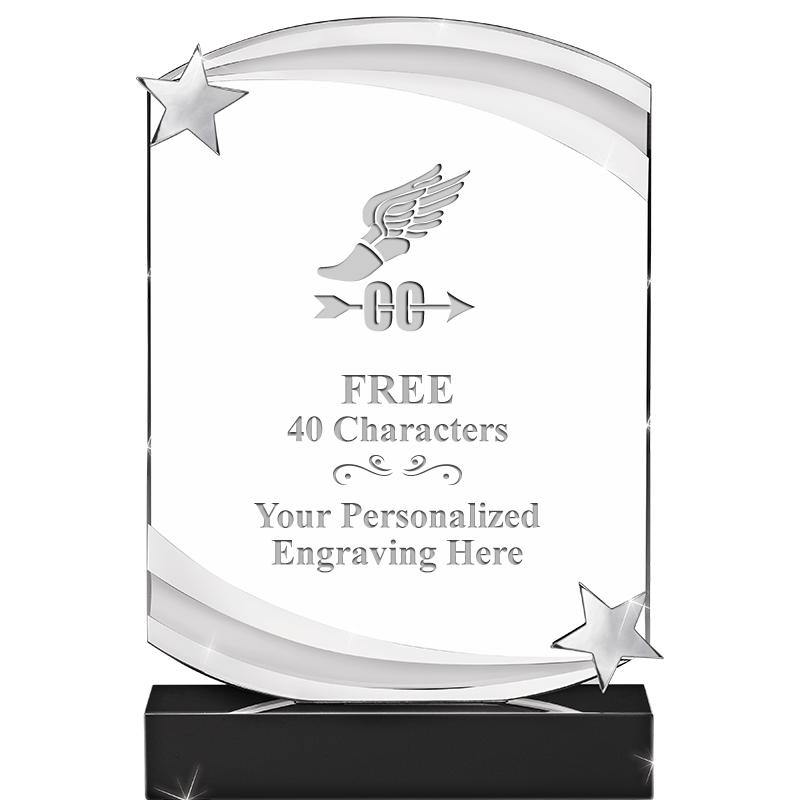 7" NEBULA STAR CRYSTAL AWARD