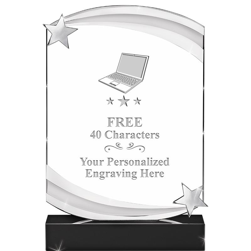 7" NEBULA STAR CRYSTAL AWARD