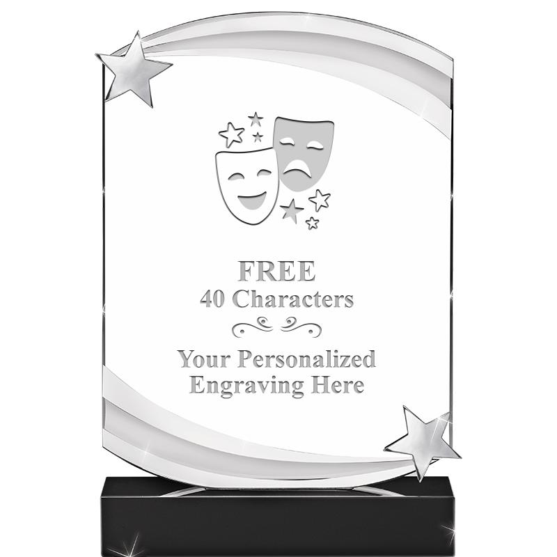 7" NEBULA STAR CRYSTAL AWARD