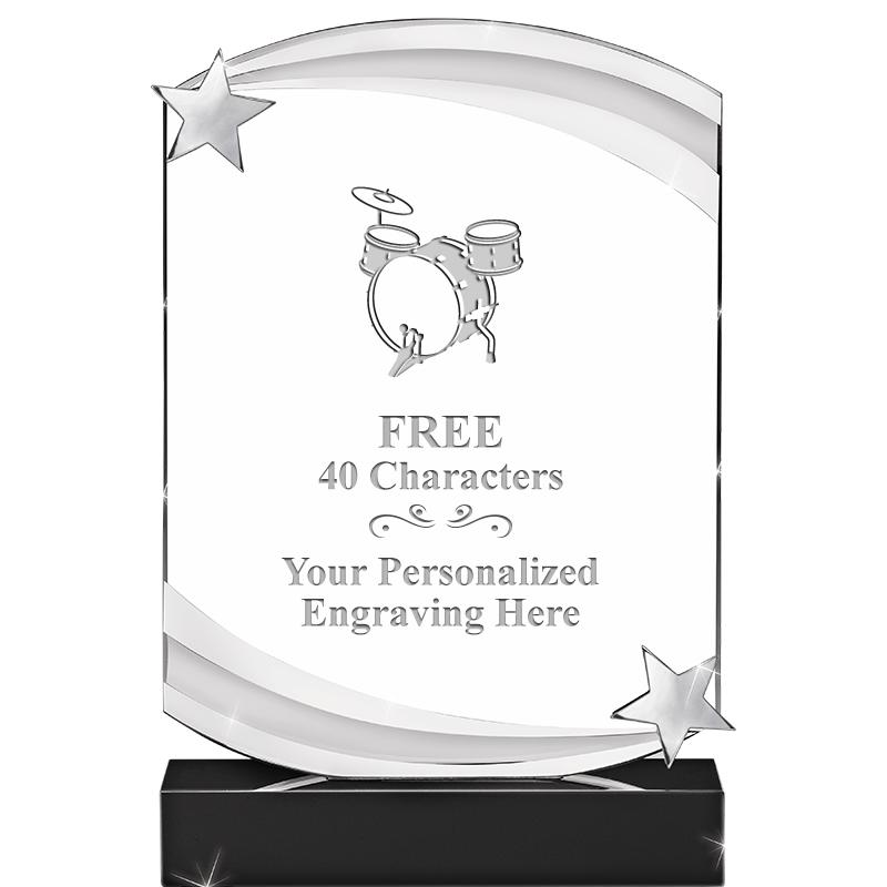 7" NEBULA STAR CRYSTAL AWARD