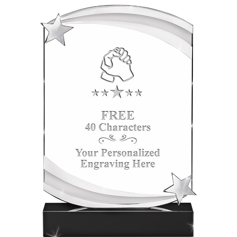 7" NEBULA STAR CRYSTAL AWARD